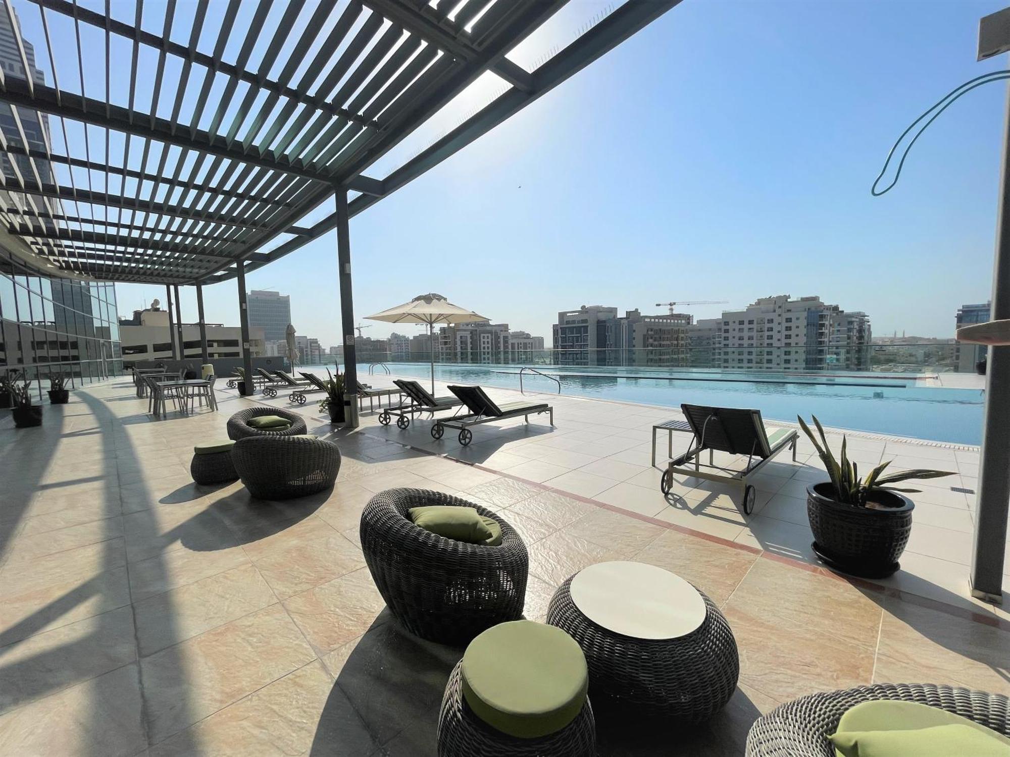 Ascott Park Place Dubai Exterior foto